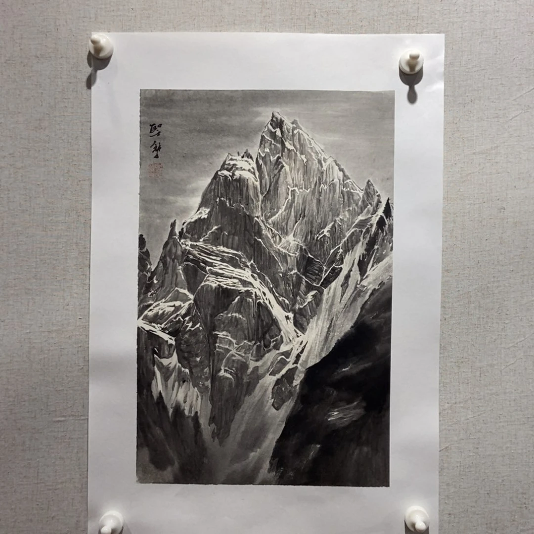 国画如*夫墨鱼精品墨鱼精品