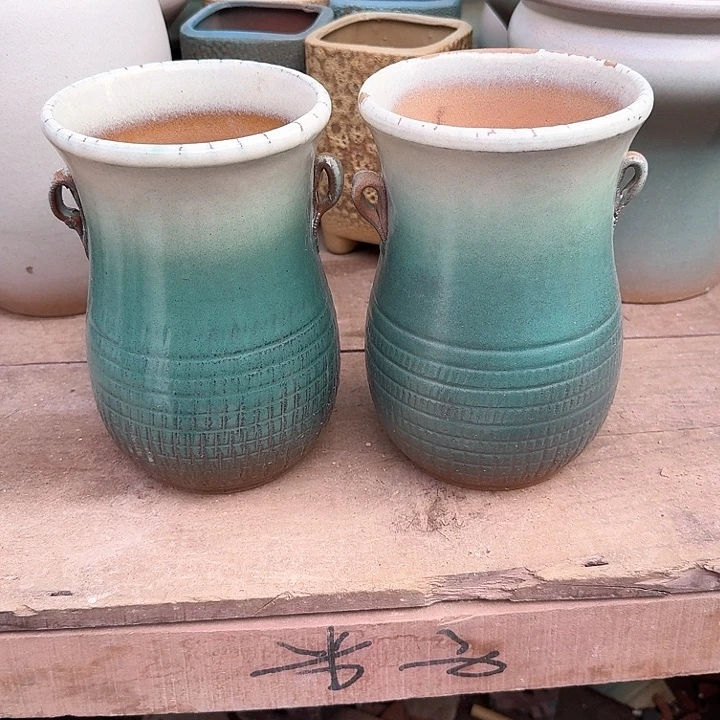 红陶微瑕花盆处理来啦