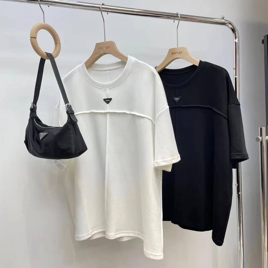 高品质 两色纯棉T恤