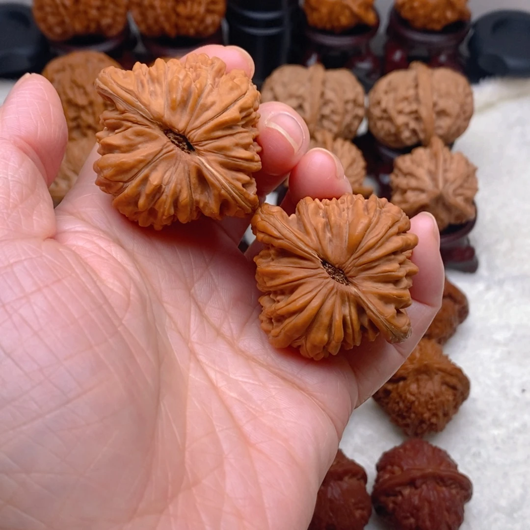 文玩核桃吊坠43尺全品平谷楼