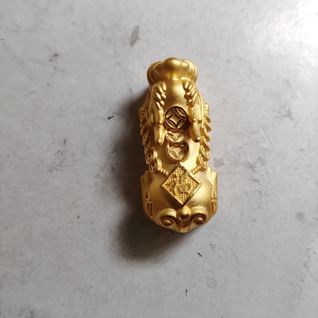 金元宝足金999貔貅珠子首饰