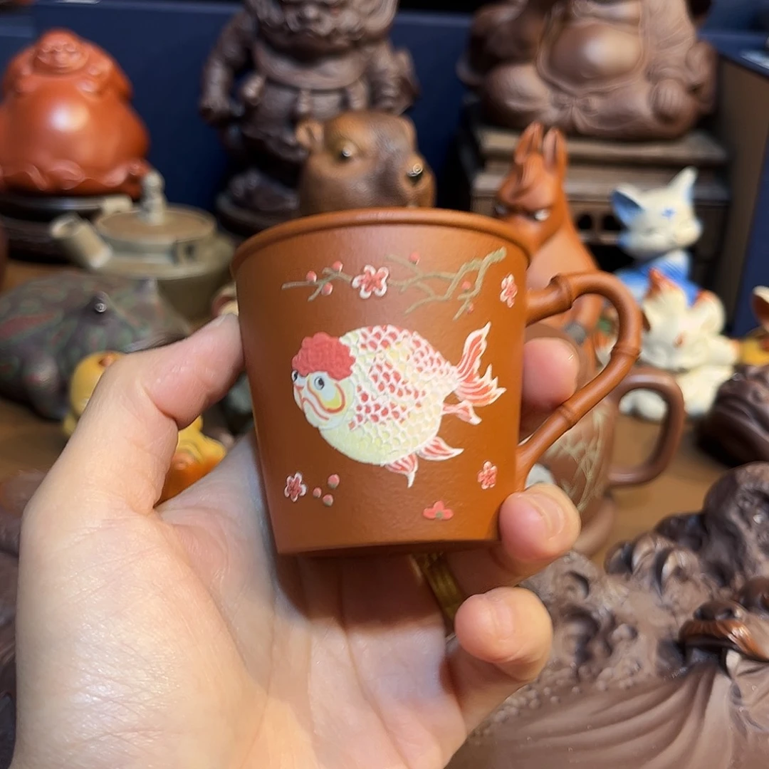 茶杯紫砂吴*?紫砂主人杯