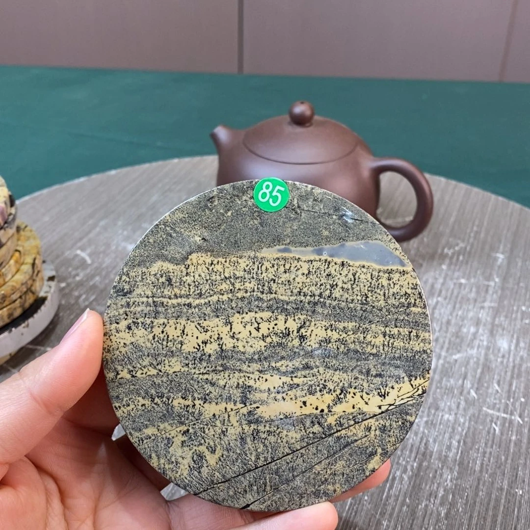 石材广西国画石草花石