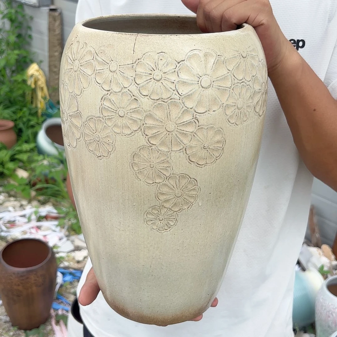 复古雏菊口径17高度33