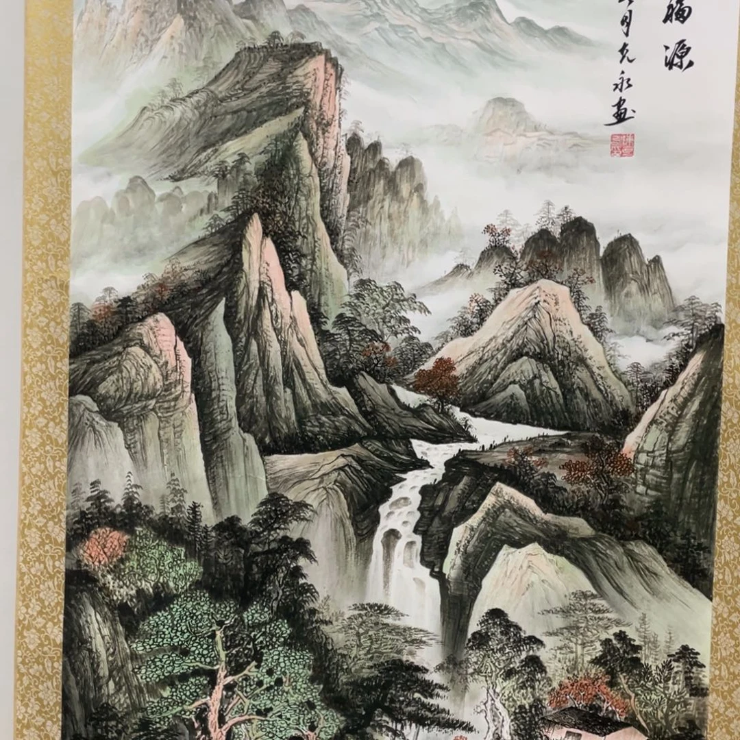 国画老师手笔手绘作品y