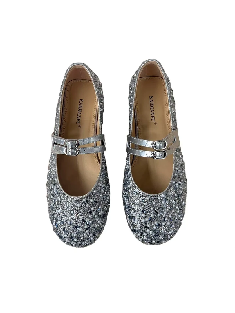 女款；1788-19浅口满钻单鞋