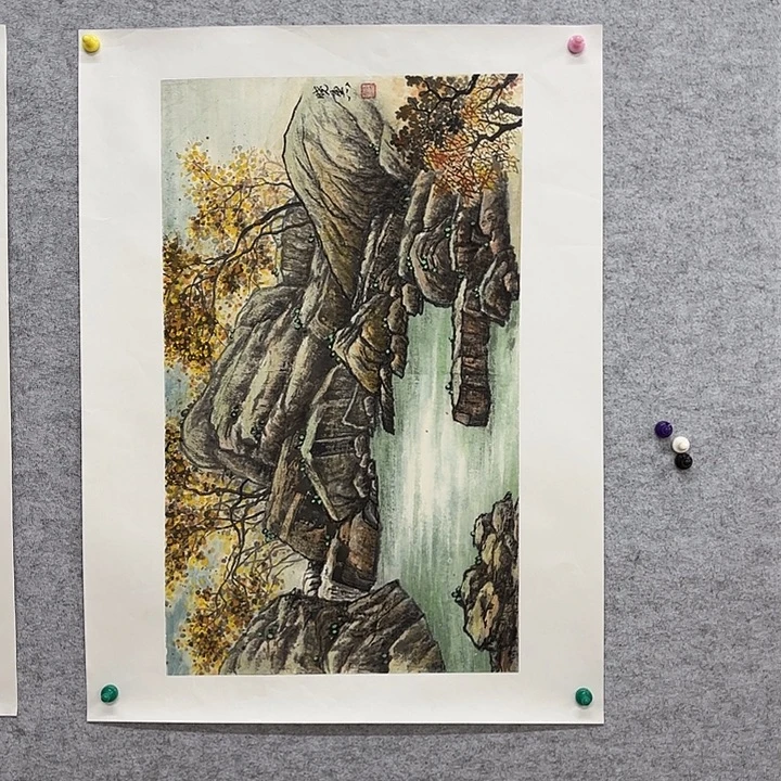 国画花鸟等多种鸟类的