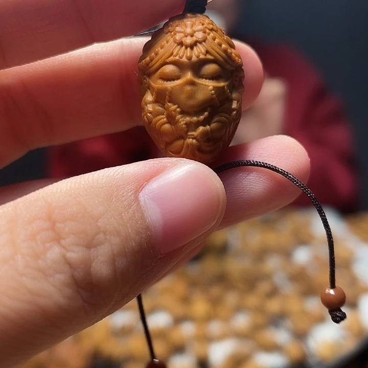 橄榄核吊坠橄榄核