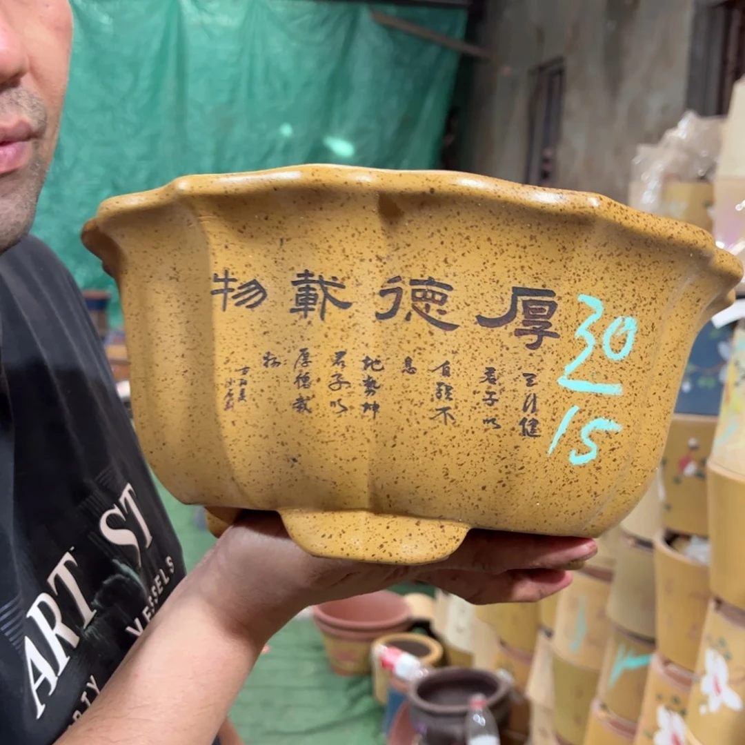 紫砂花盆紫砂花盆