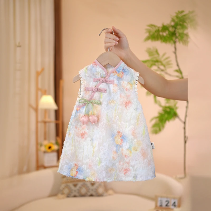 夏装新款婴儿包屁衣新生儿女宝宝夏季薄款无袖三角爬服哈衣外出服