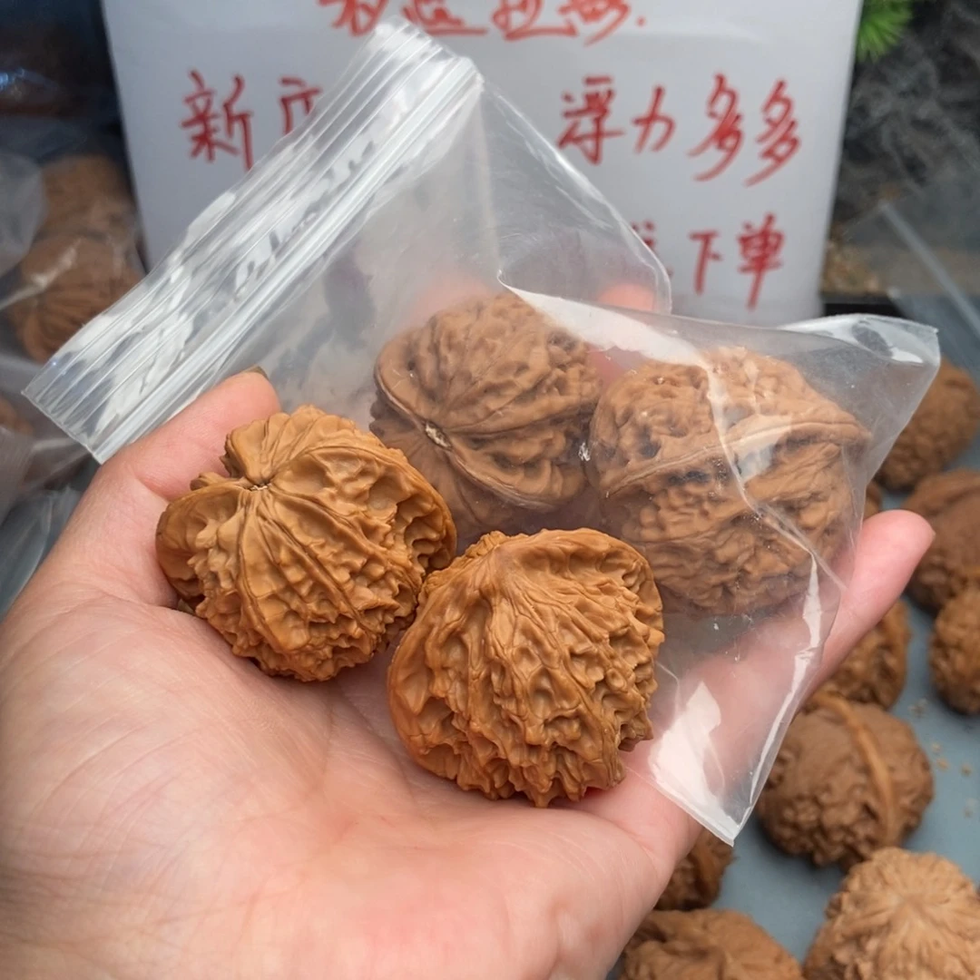 p***p文玩核桃把件平顶凤凰台7