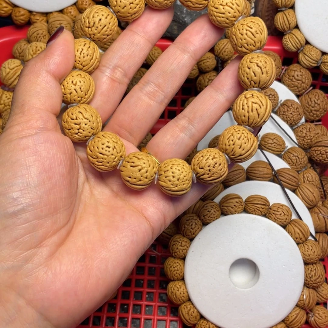 桃木豆*桃核手串17+桃核手串