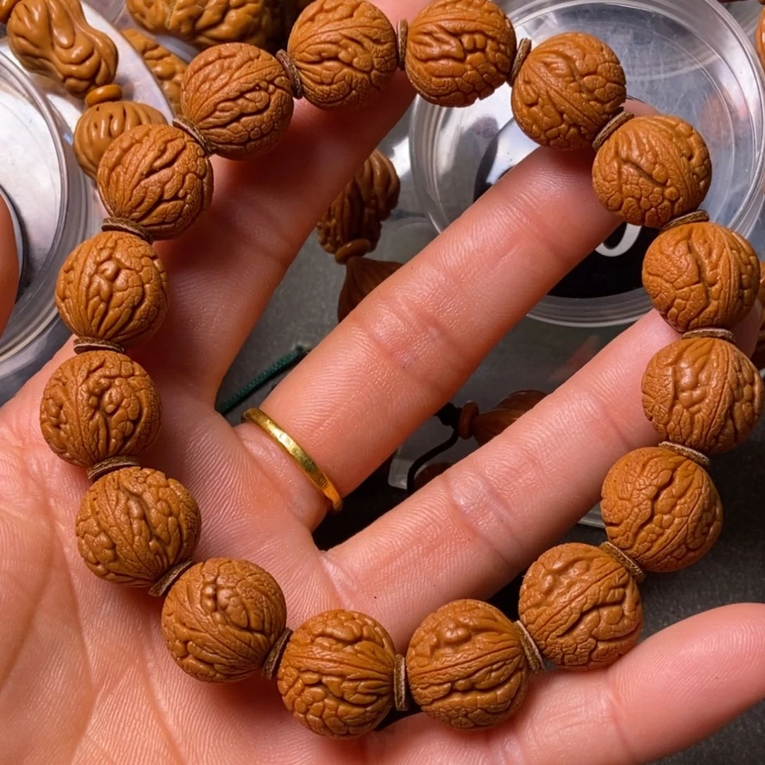 吊坠桃核陕西秦岭山桃核