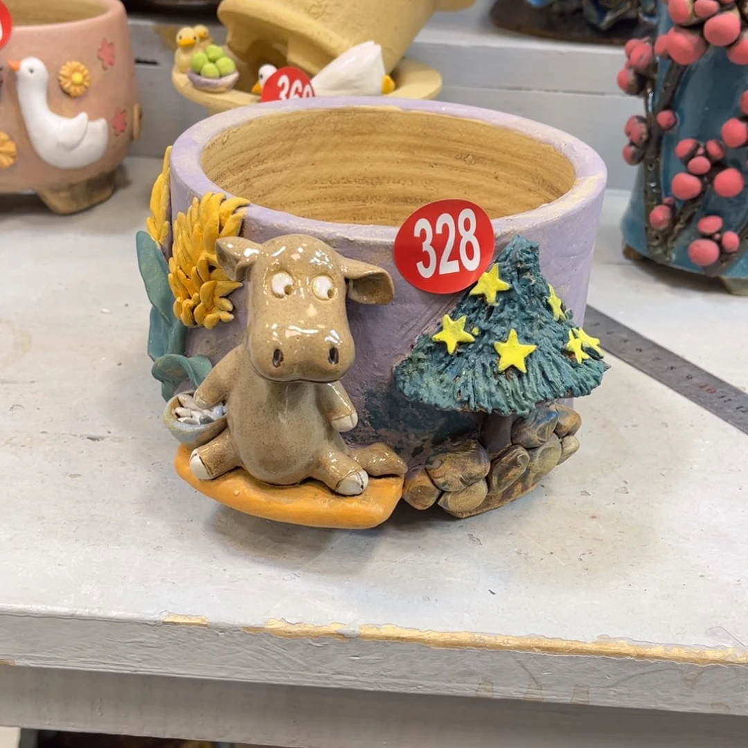 陶瓷328 号陶然花盆新年福利