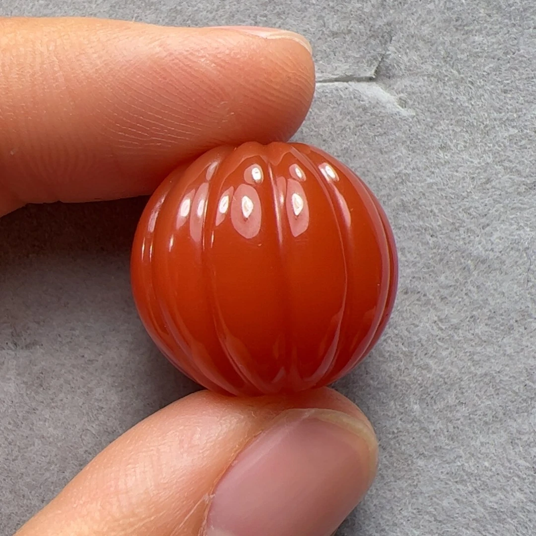 南红玛瑙珠子未镶嵌