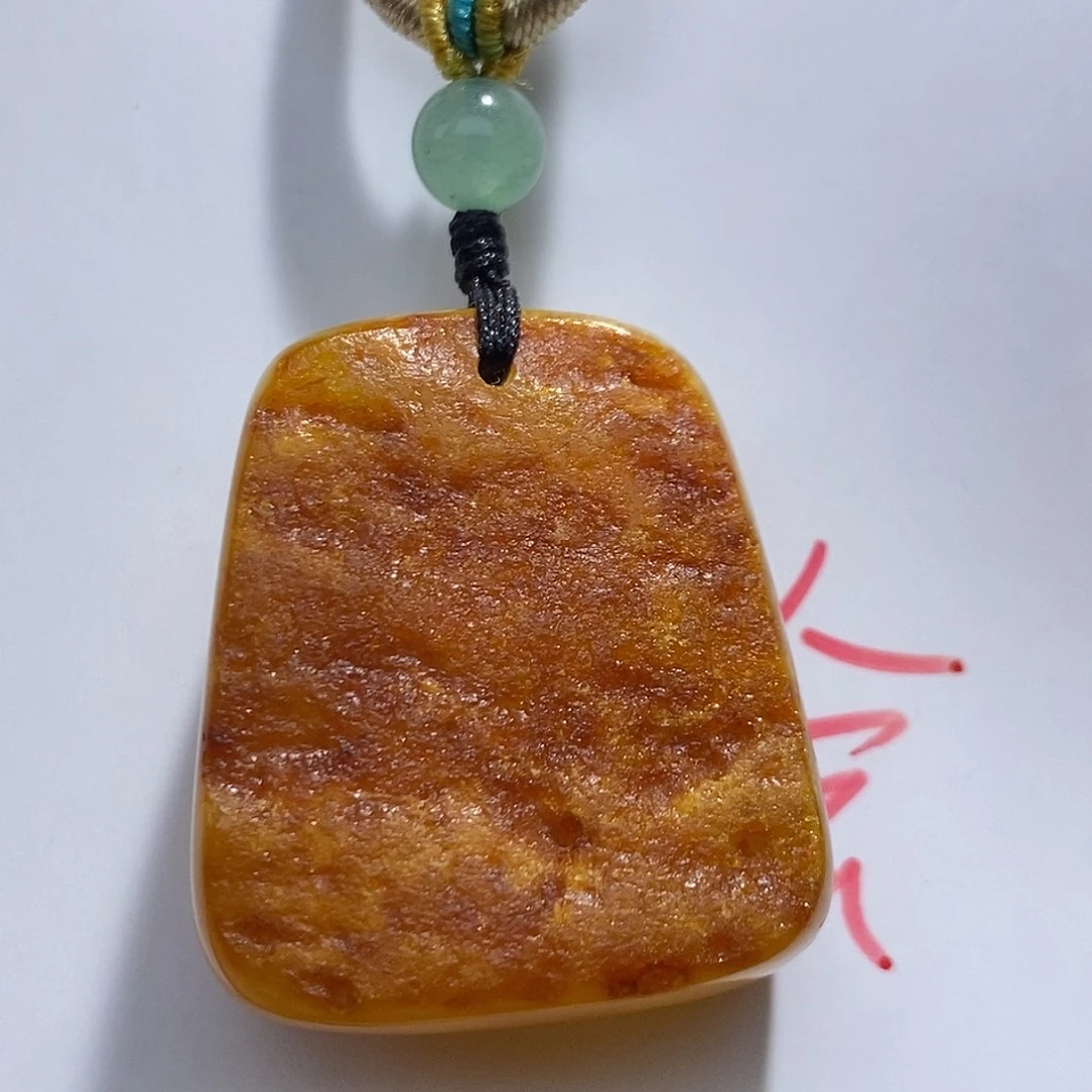定制琥珀未镶嵌蜜蜡吊坠