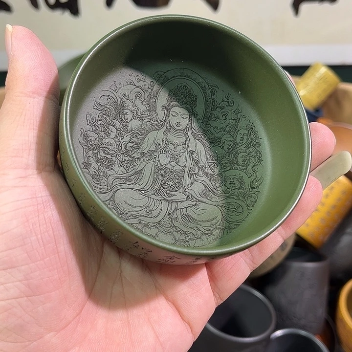 茶杯紫砂全手工紫砂主人杯