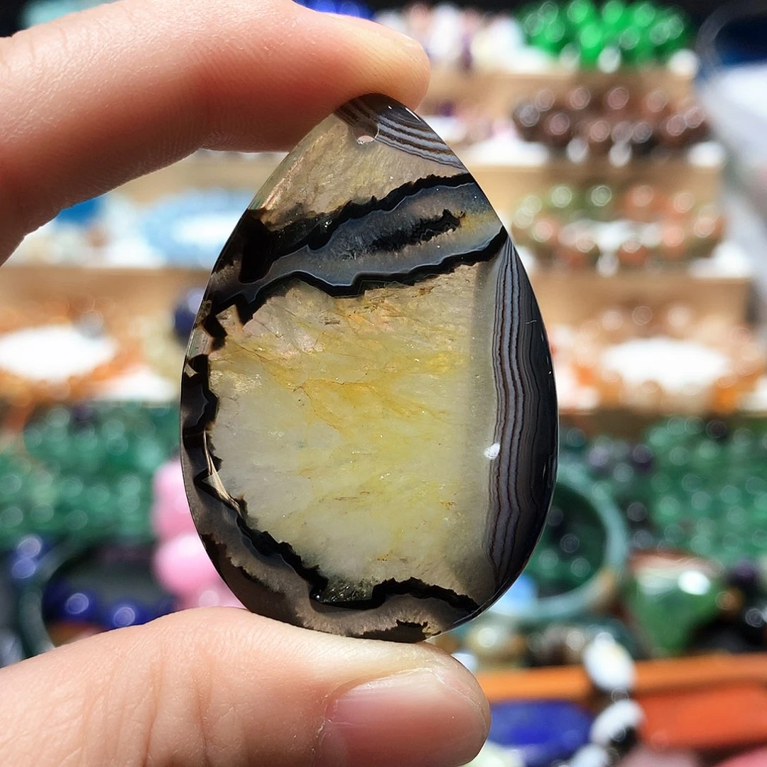 未镶嵌手串玛瑙/玉髓031吊坠水晶玛瑙