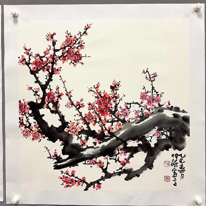 国画亲笔手绘放心去藏