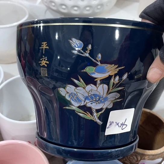 陶瓷外贸尾货多肉绿植陶瓷花盆