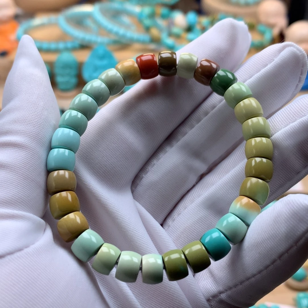 绿松石珠宝奇石未镶嵌