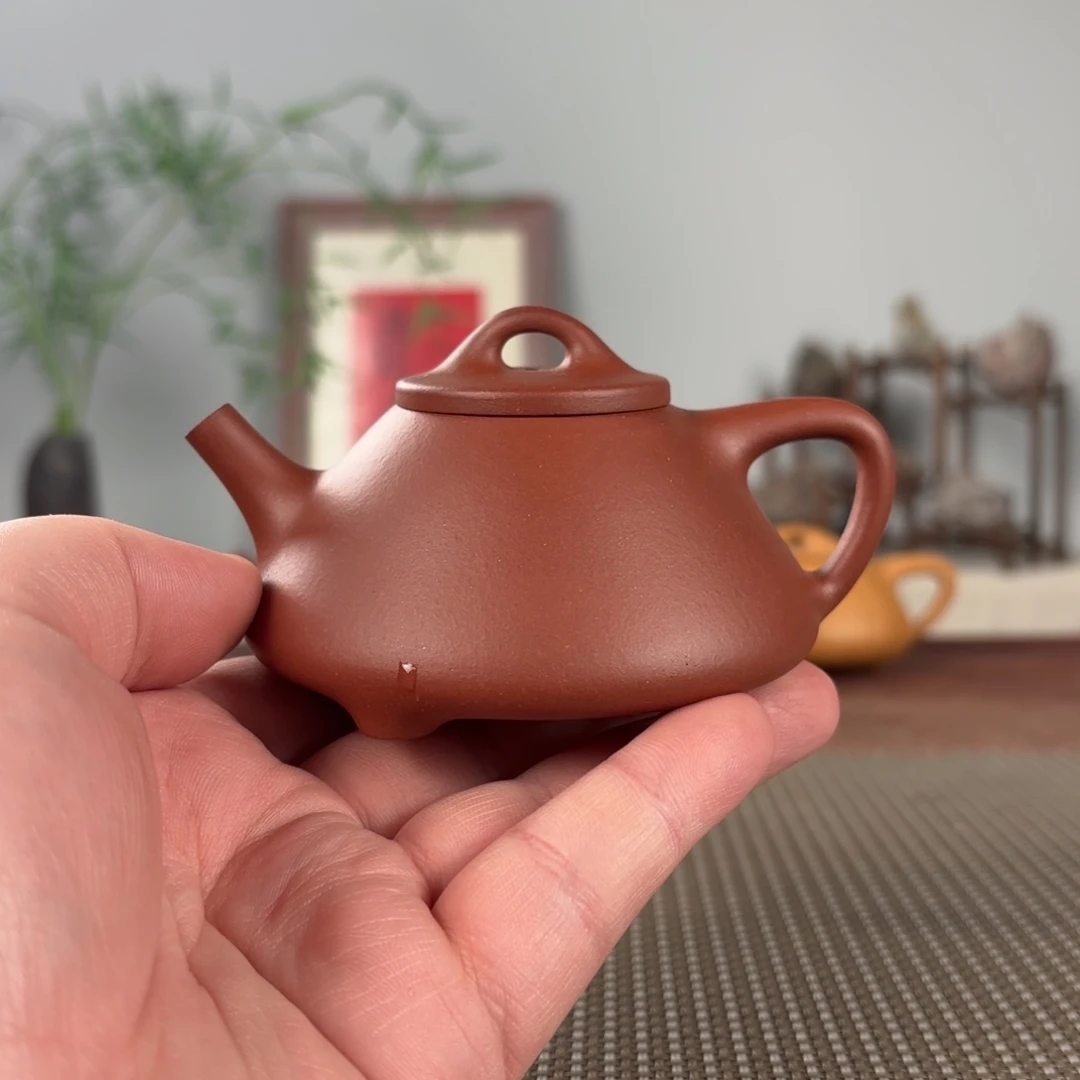 茶壶紫砂微瑕黄龙山原矿紫砂壶150