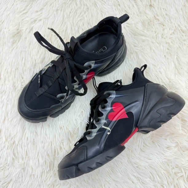 95新 DIOR/迪奥 D-Connect 低帮休闲鞋 36码 公价8k bd025