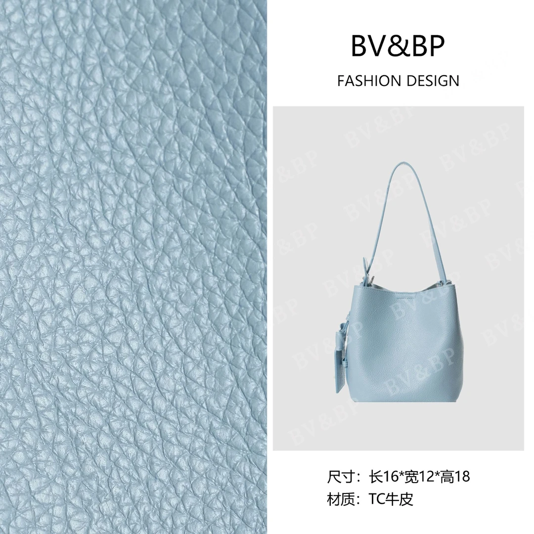 BV&BP· 原创设计 真皮高定手提单肩包 BV250429-风信蓝
