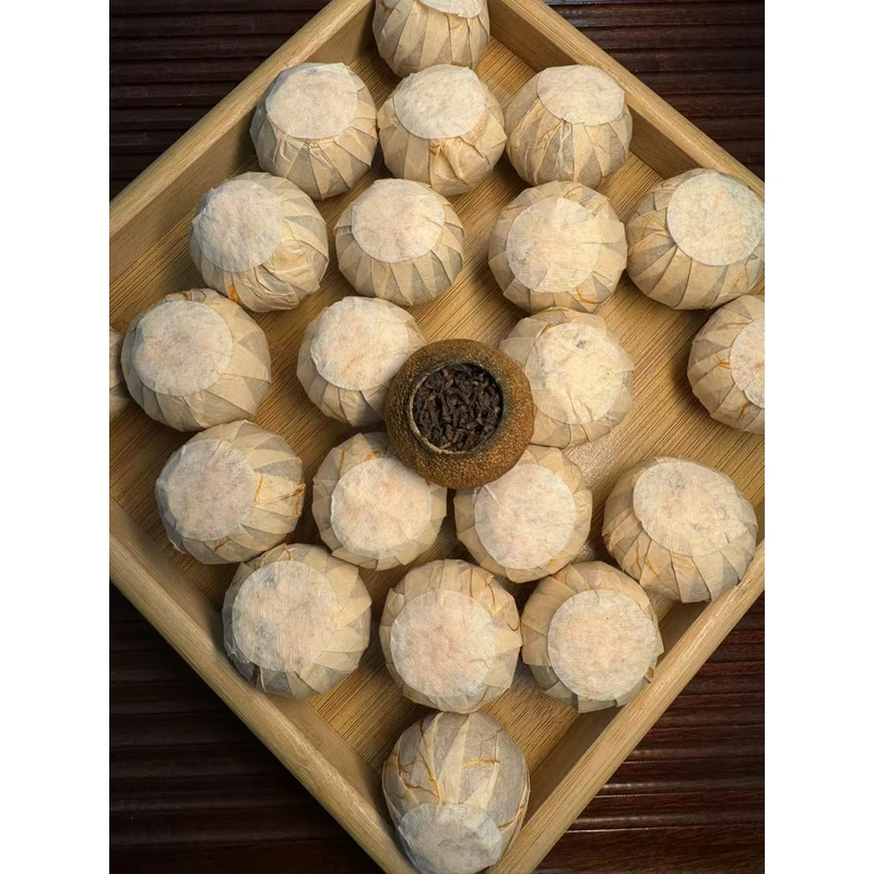 新会小青柑 君君收茶 新会柑普 熟普里料 12月5