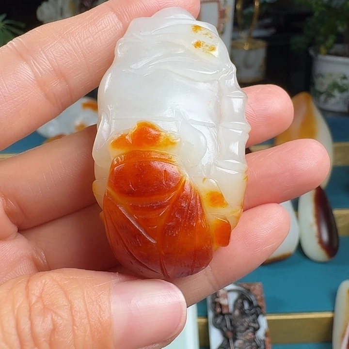 凡门玉府 精品和田玉  节节高升
