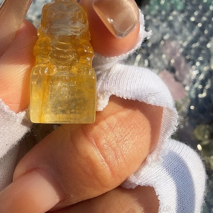 可***乐水晶车挂未镶嵌水晶