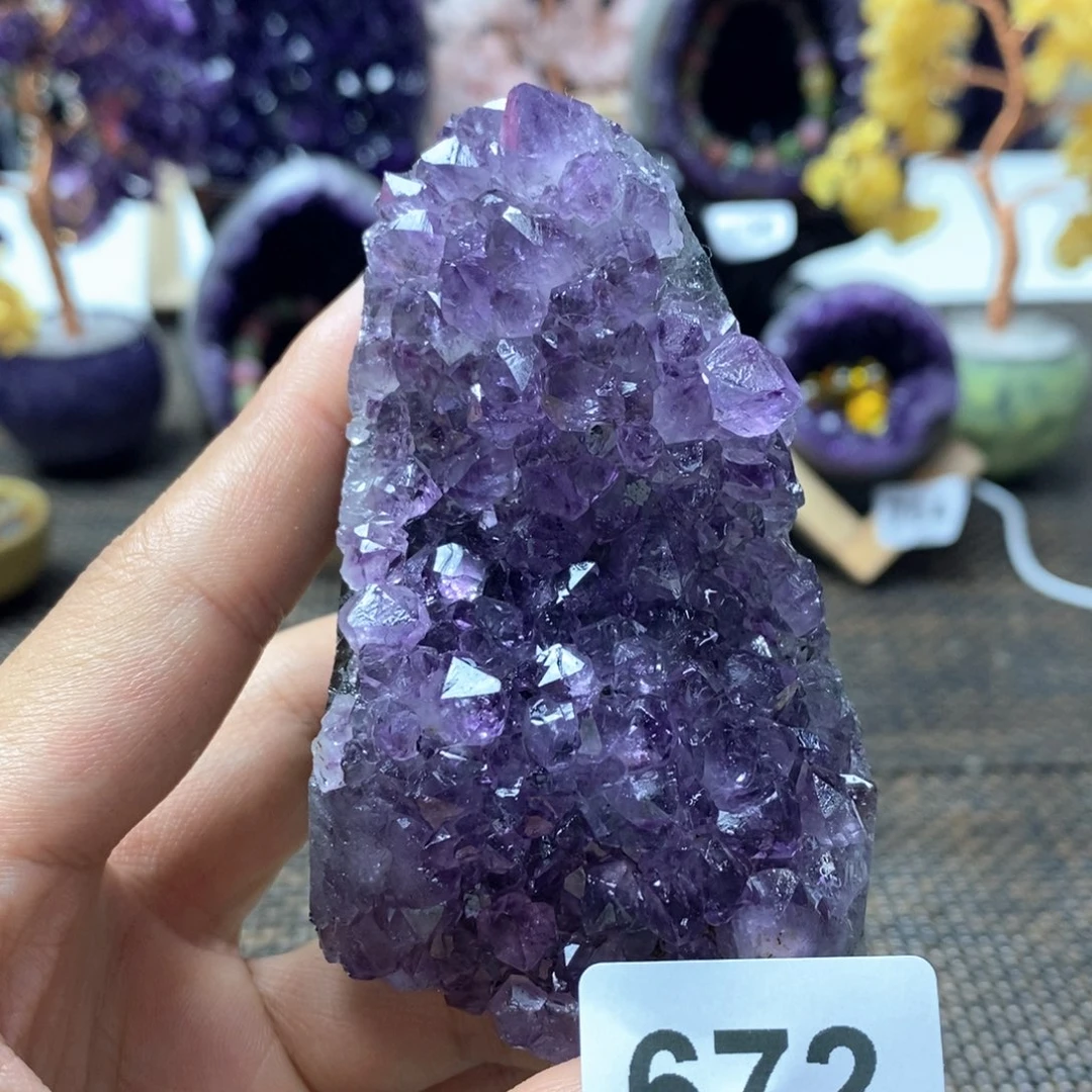 未镶嵌大型摆件（非配饰）紫晶