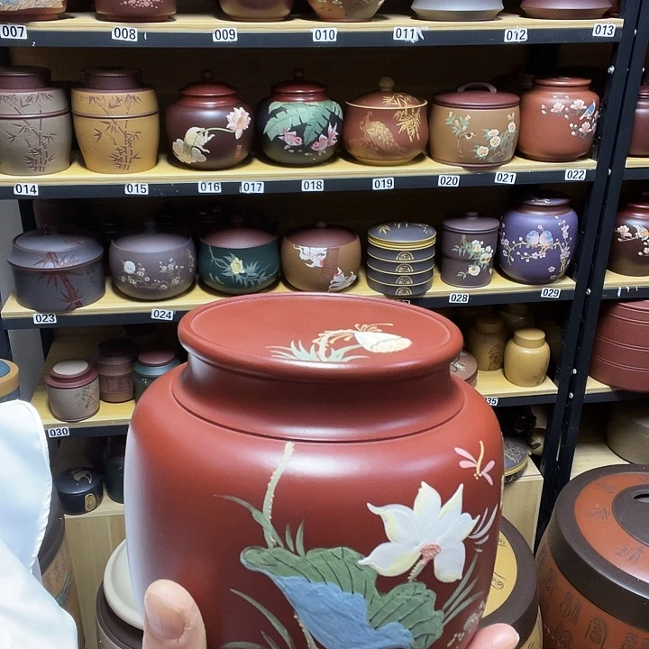 紫砂茶叶罐紫砂茶叶罐