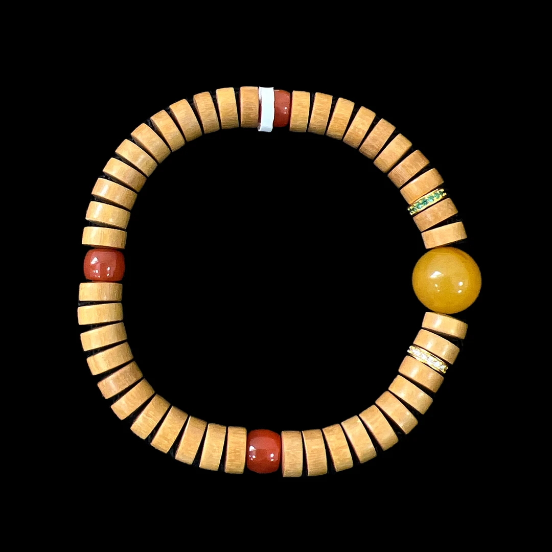 4614-山檀手串孤品