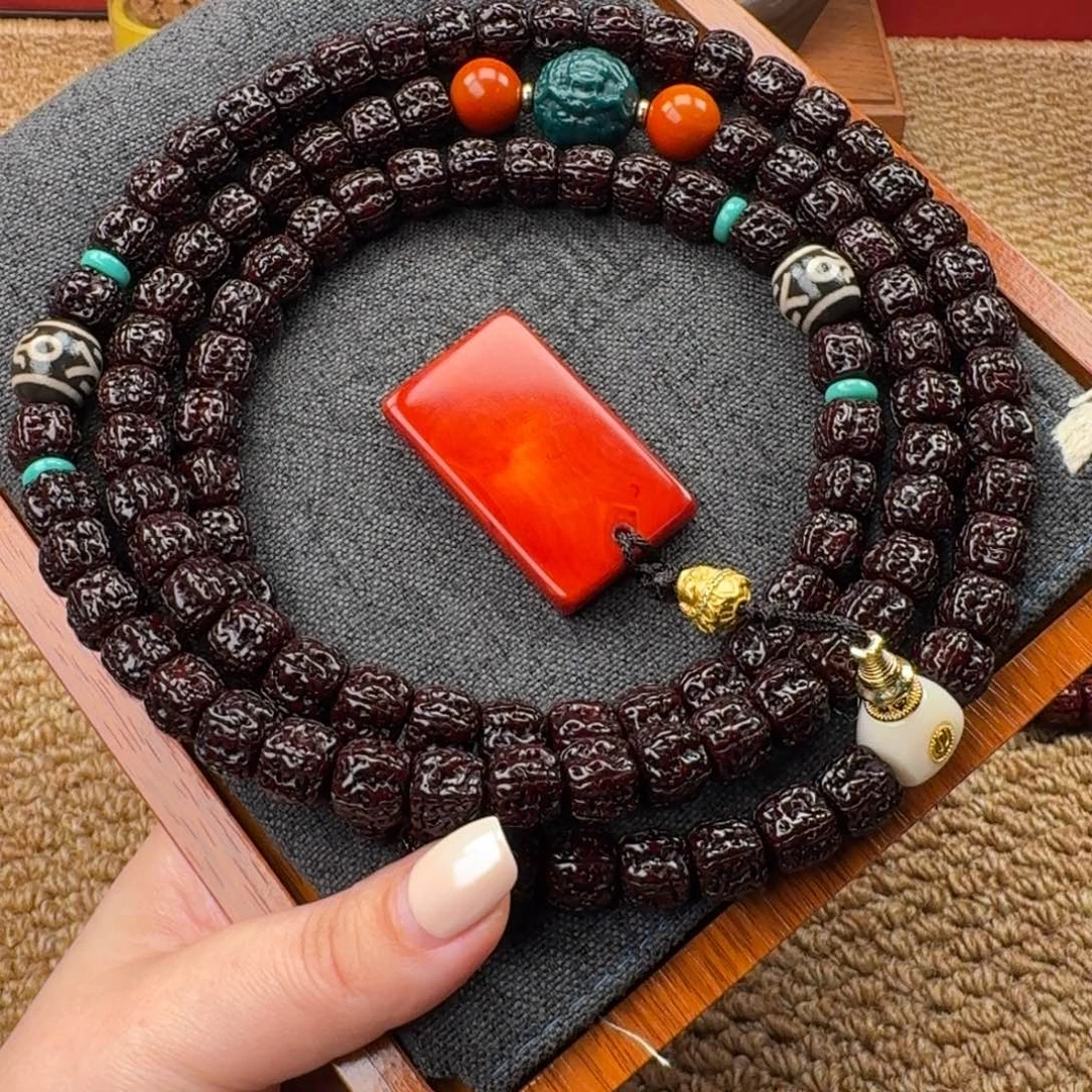 一****吊坠金刚菩提黑金