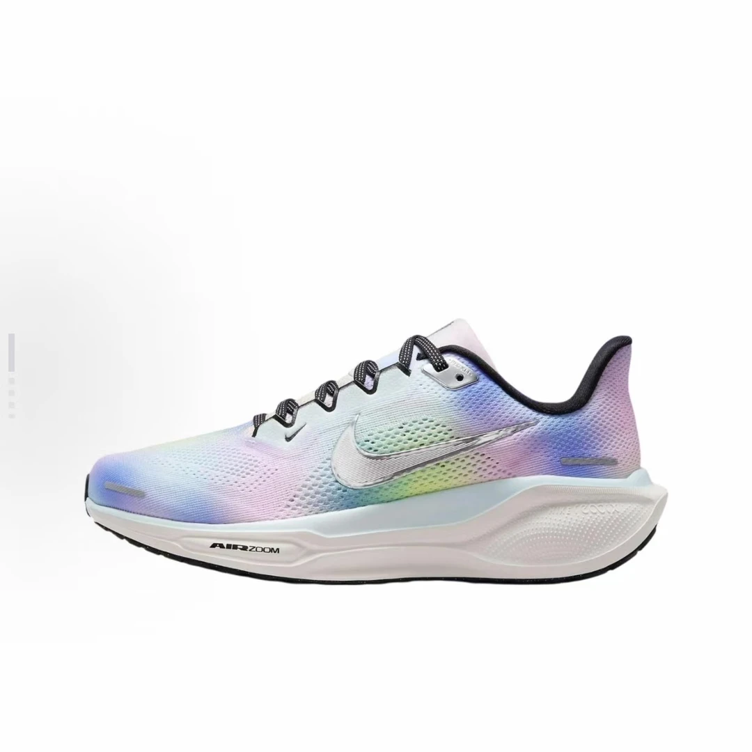 Nike 舒适百搭防滑耐磨 低帮跑步鞋 男女同款 白蓝 HJ7816400