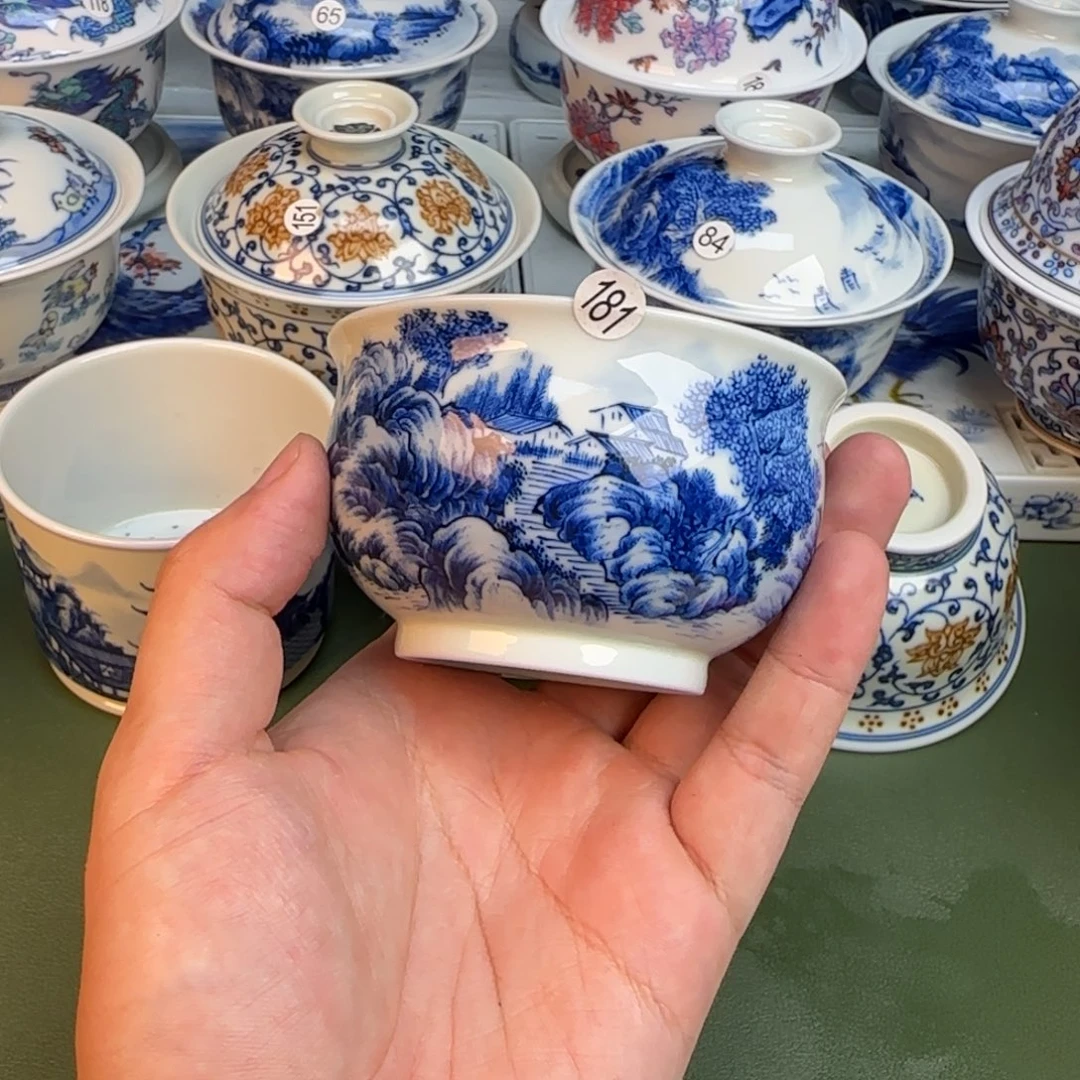 彦祖纯手工手绘茶具181