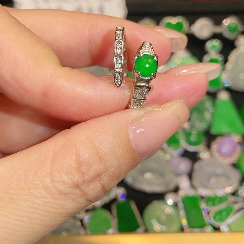 【闪购商品】翡翠戒指未镶嵌天然翡翠