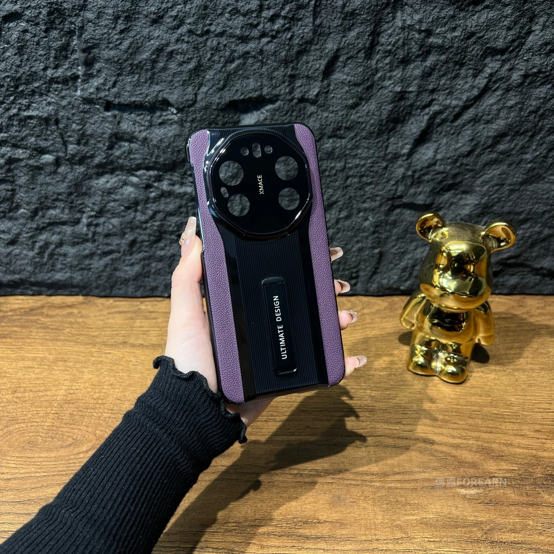 适用于华为mate80rs手机壳非凡大师SGU-AL10真皮mate80promax支架