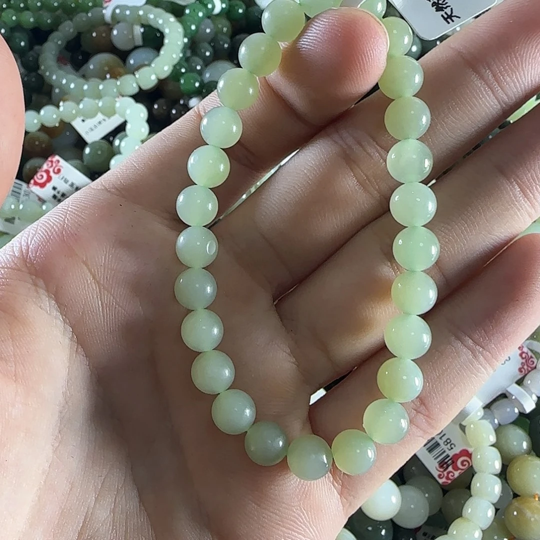 和田玉手链未镶嵌154