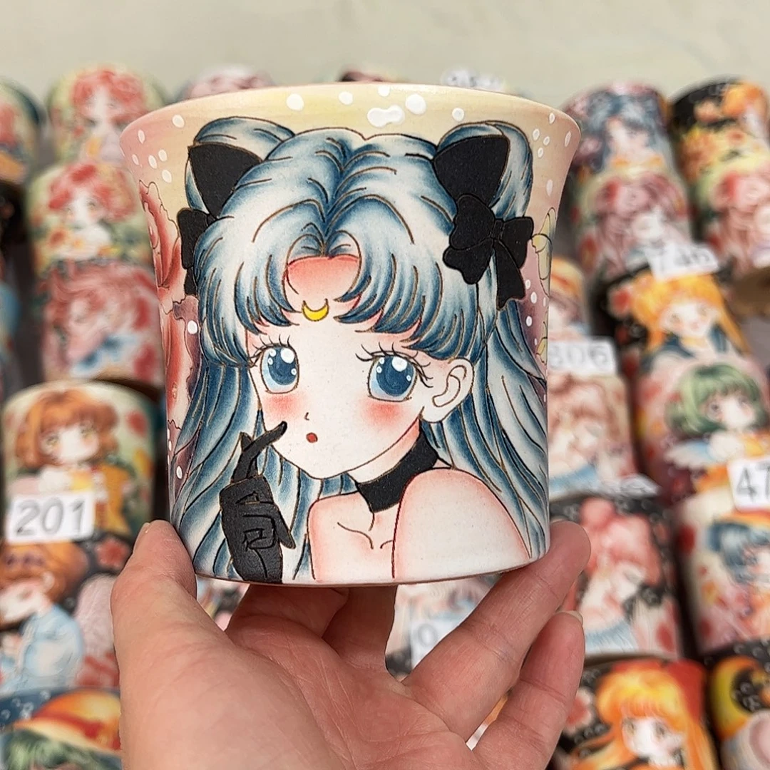 景德镇炫彩手绘口10.5