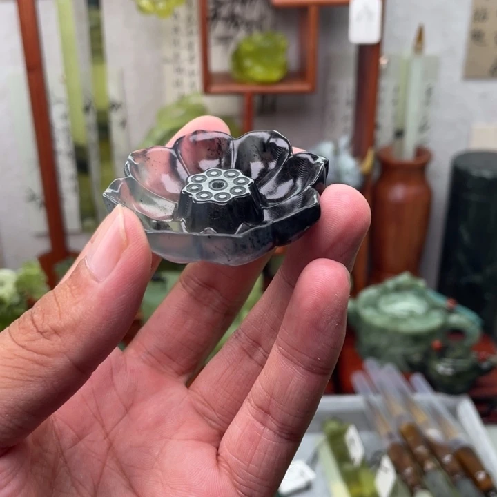 未镶嵌岫玉四大名玉手把