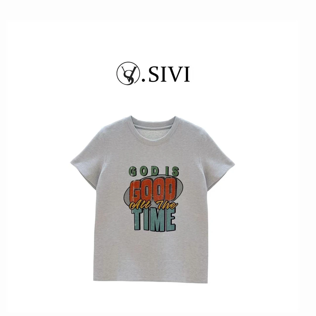 熙薇【苔痕秋石 】2025早秋新款潮流时尚宽松休闲百搭上衣H3866