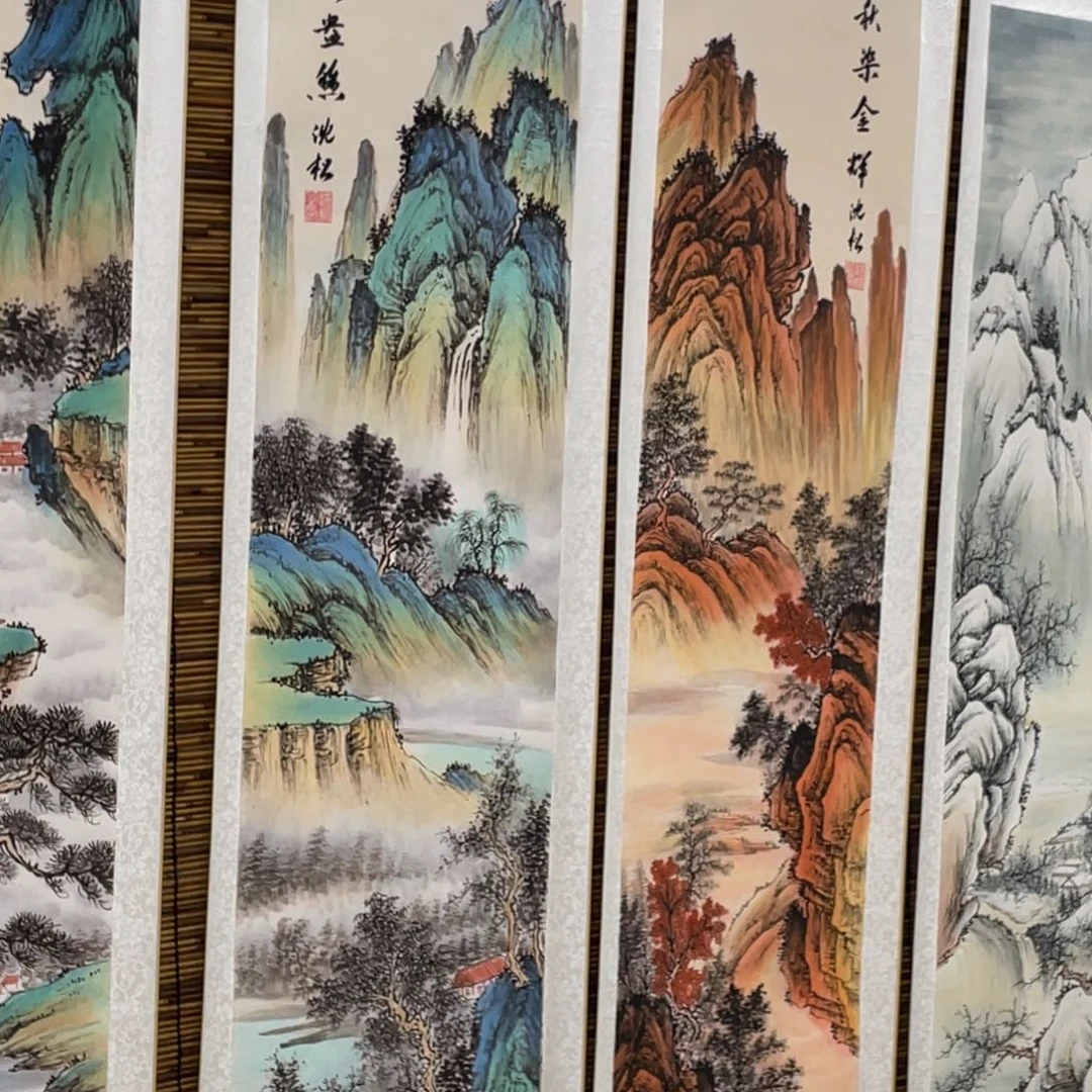 国画老师手笔手绘作品图N