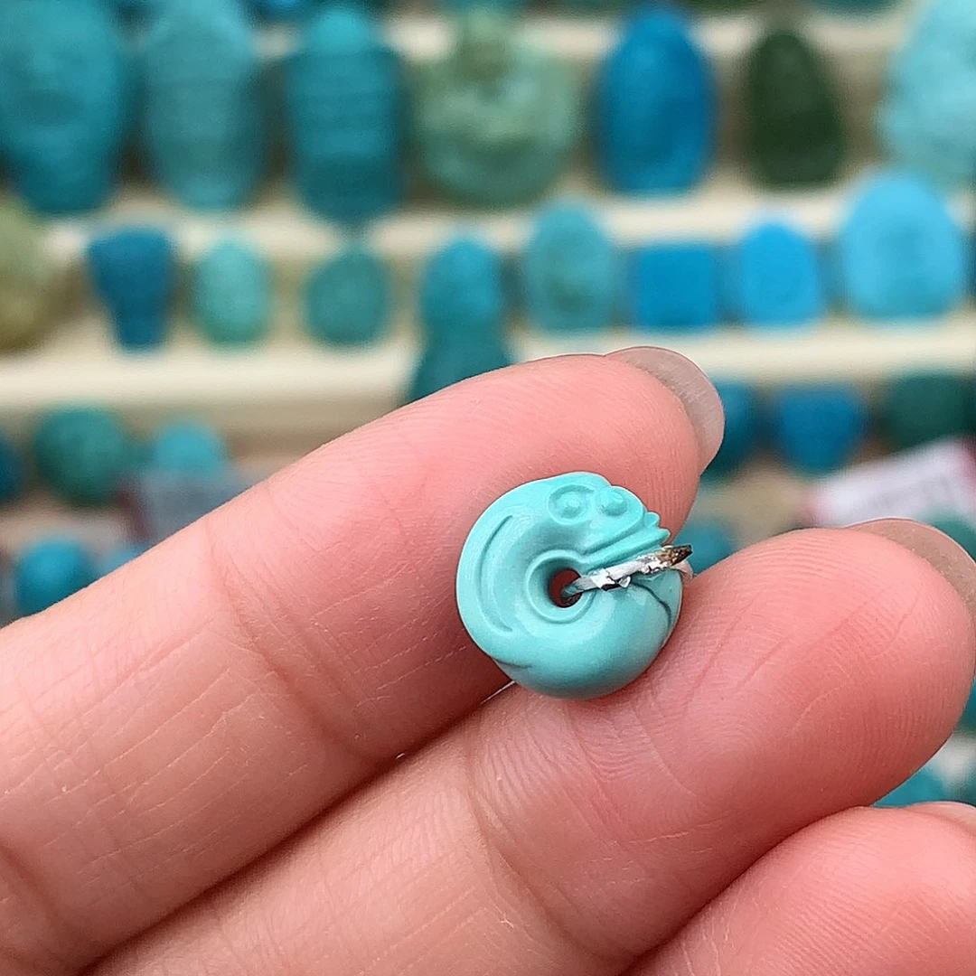 未镶嵌绿松石珠宝奇石10