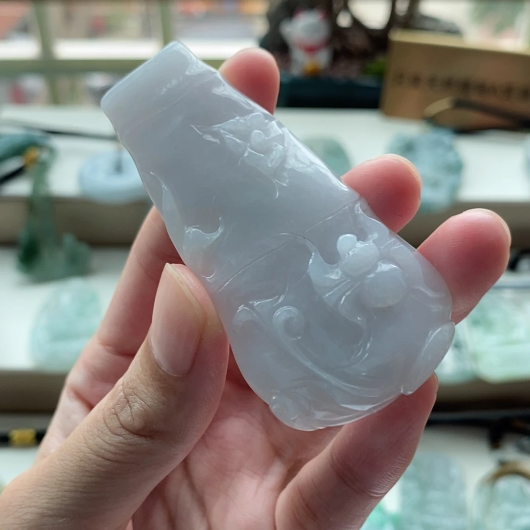 【闪购商品】颈饰未镶嵌翡翠天然缅甸A货翡翠