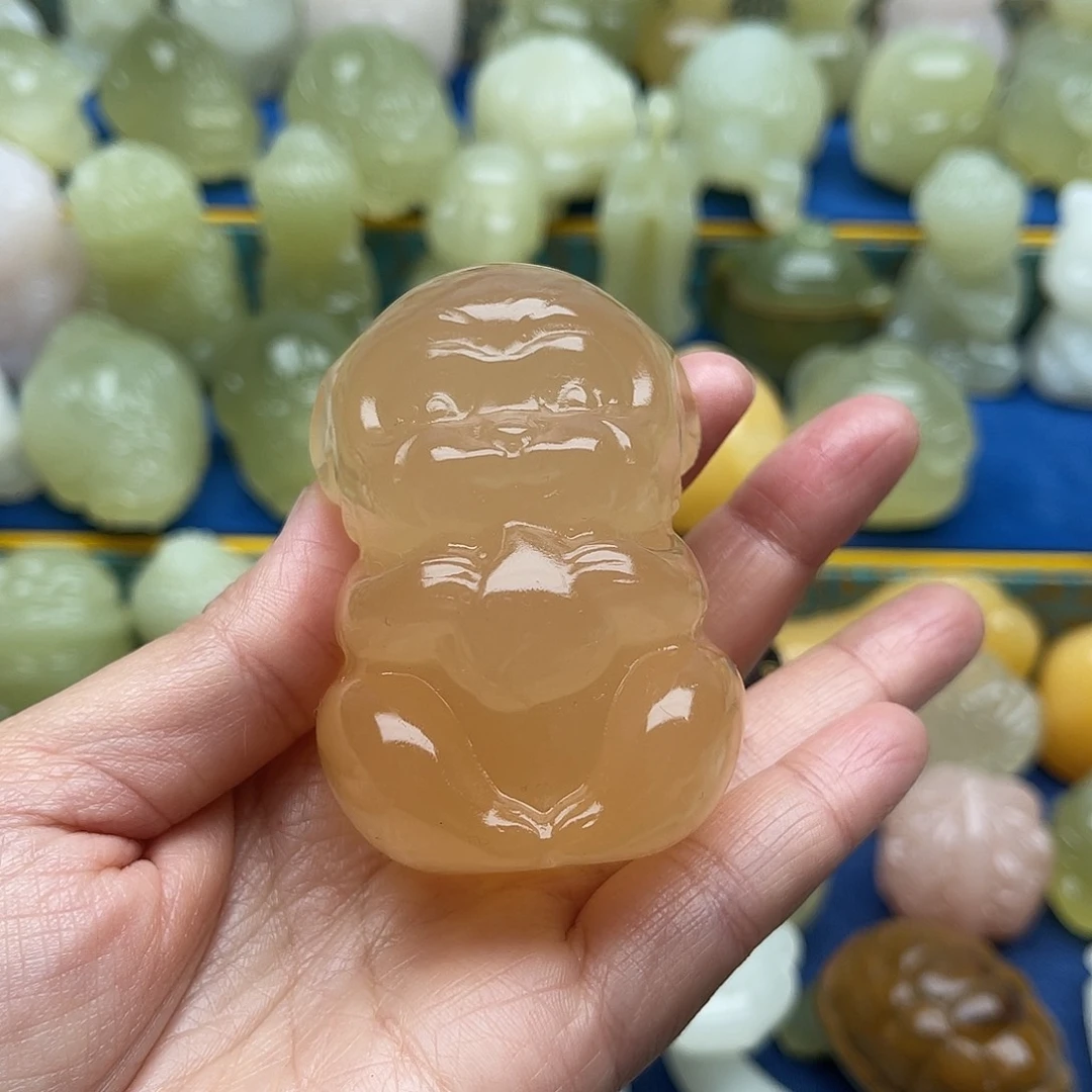 李***妈玉天然桌面小摆件