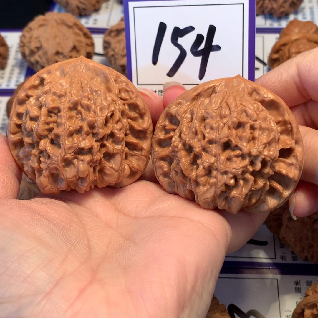 把件文玩核桃154官帽4.3