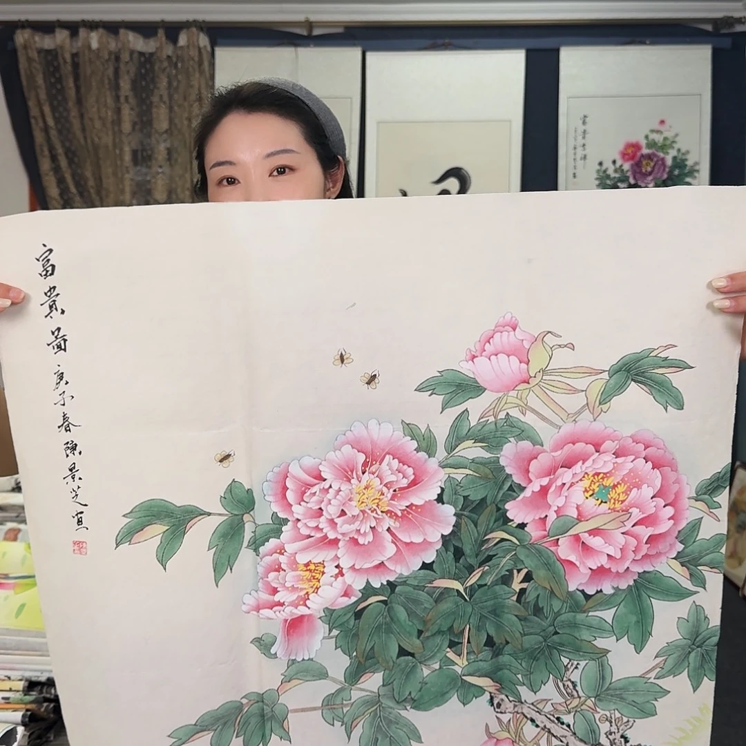 纯手绘国画作品欣赏