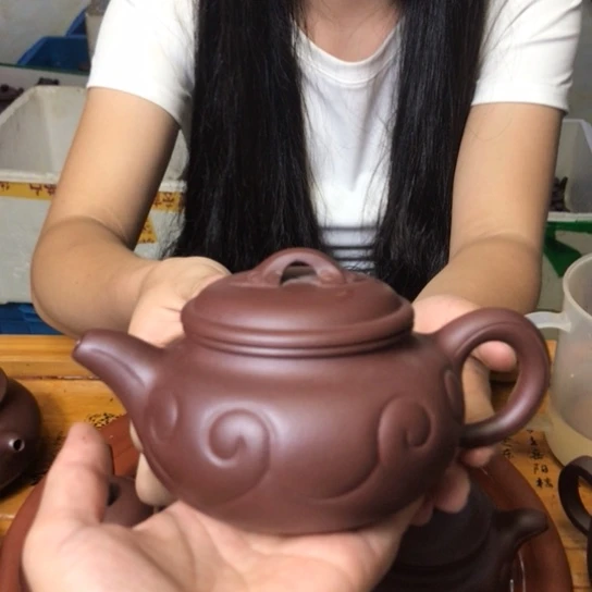 O***1茶壶紫砂大仿古如意